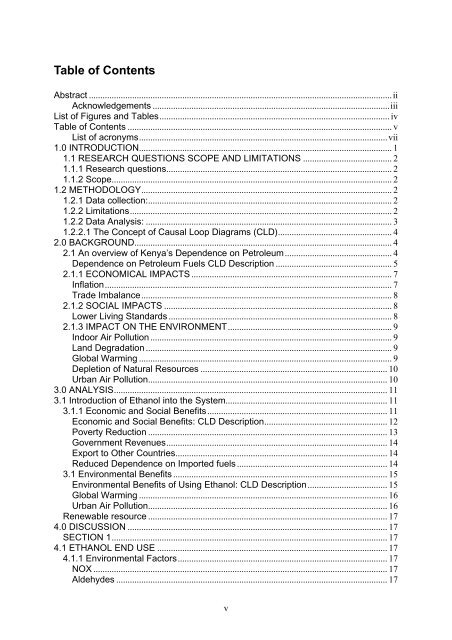 ethanol fuel production and use in kenya for sustainable ... - lumes