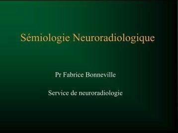 SÃ©miologie Neuroradiologique au format pdf