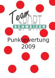 Punktesiegers - Team Sport Schweizer