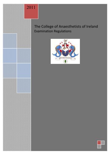Download - The College of Anaesthetists of Ireland