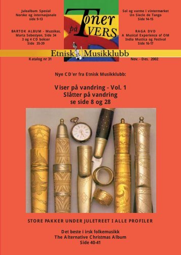 Katalog nr 31 - Velkommen til Etnisk Musikklubb