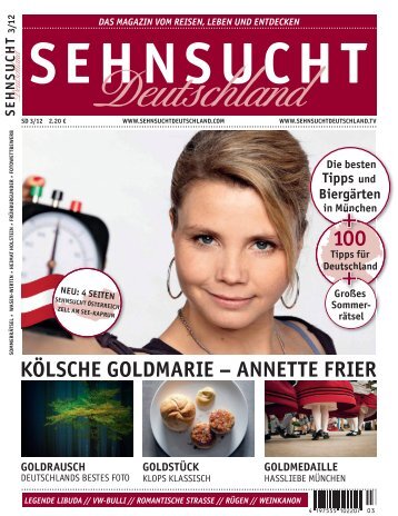 KÖLSCHE GOLDMARIE  ANNETTE FRIER - Sehnsucht Deutschland