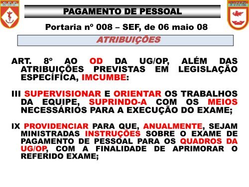 Exame de Pagamento - 2Âª ICFEx