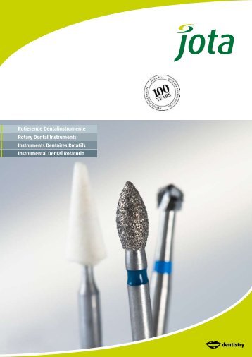 Rotierende Dentalinstrumente Rotary Dental Instruments ...