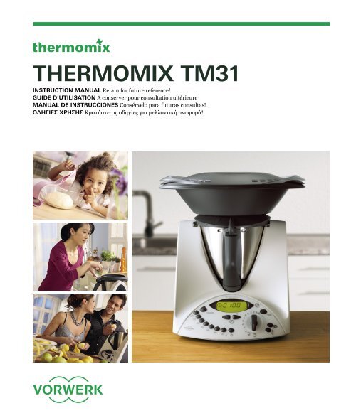 Manual Thermomix TM31 - Vorwerk