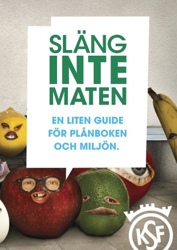 Släng inte maten - Konsumentföreningen Stockholm