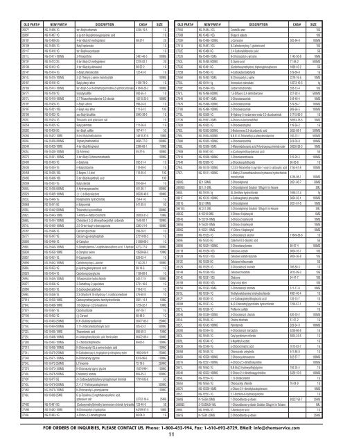 Download Supplement - Chem Service