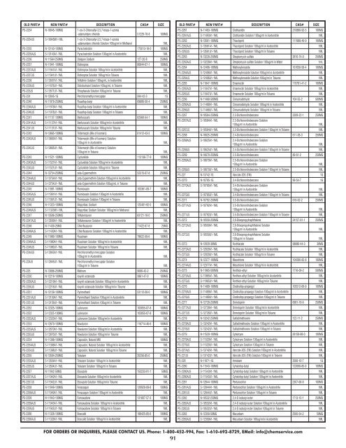 Download Supplement - Chem Service