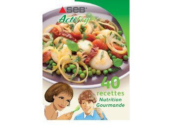 Livre de recette Seb, Actifry