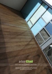 ArborClad cladding range - RIBA Product Selector