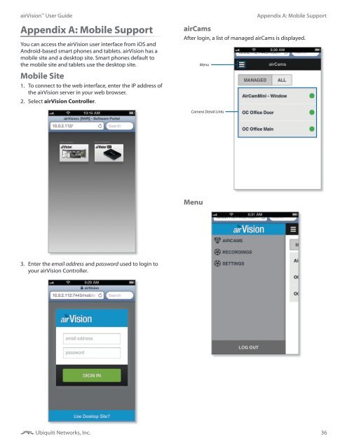 airVision User Guide - Ubiquiti Networks