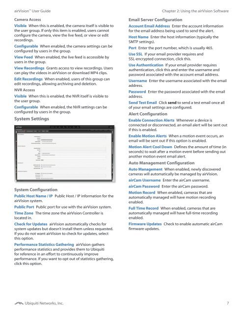 airVision User Guide - Ubiquiti Networks