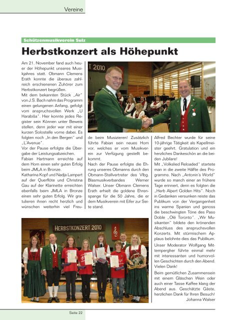 Gemeindezeitung 3/10 - Gemeinde Sulz