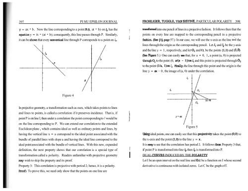 Vol. 10 No 5 - Pi Mu Epsilon
