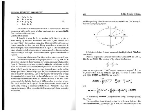 Vol. 10 No 5 - Pi Mu Epsilon