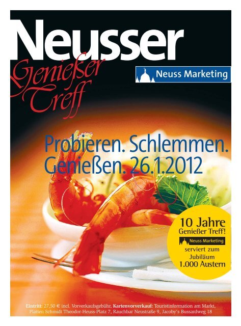 Genießer Treff 2012 - Neuss Marketing