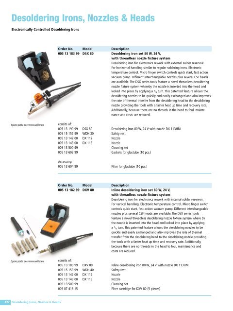 Soldering Irons and Tips