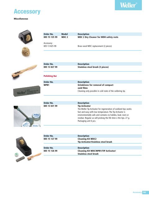 Soldering Irons and Tips