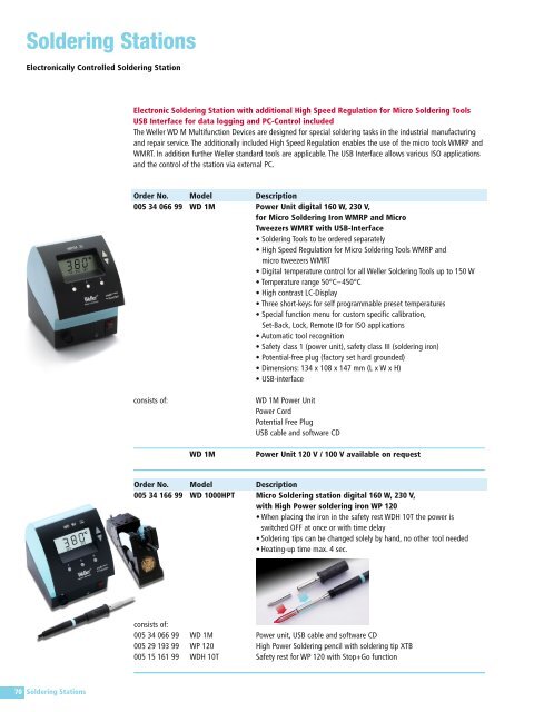 Soldering Irons and Tips