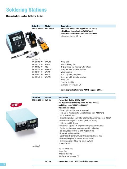 Soldering Irons and Tips