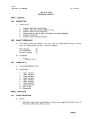 2-column format for specs - Hall Construction