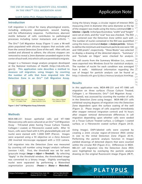 Application Note 3 - Tebu-Bio