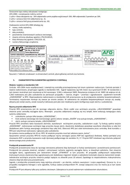 Instrukcja AFG-2004 - AFG Elektronika PrzemysÅowa - PoznaÅ