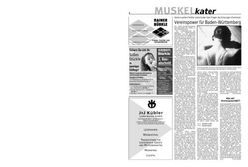 MUSKELkater - TSV Schmiden