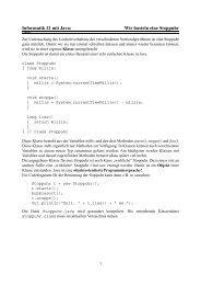 Aufgabe 1: - Informatik in der Oberstufe