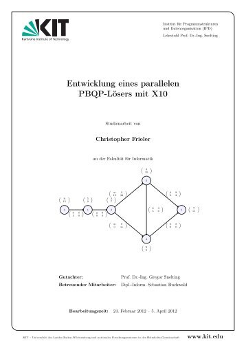 Entwicklung eines parallelen PBQP-LÃ¶sers mit X10 - IPD Snelting