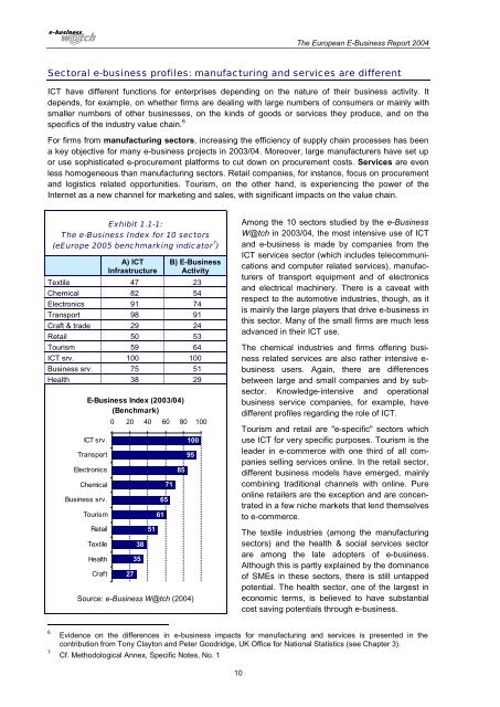 The European e-Business Report 2004 - Berlecon Research GmbH