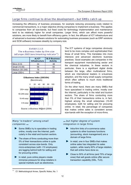 The European e-Business Report 2004 - Berlecon Research GmbH