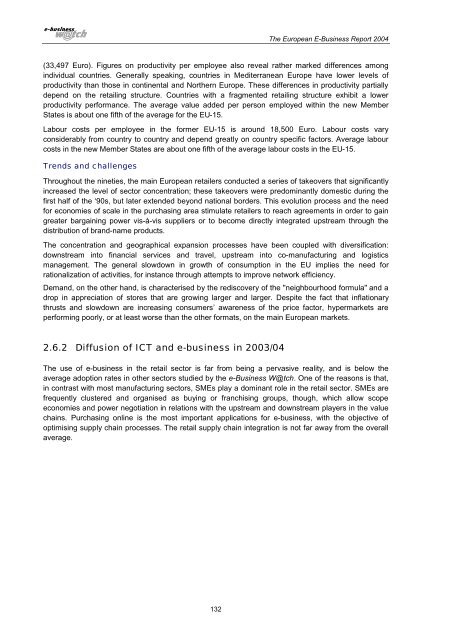 The European e-Business Report 2004 - Berlecon Research GmbH