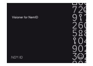 Visioner for NemID - CFIR