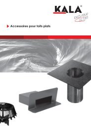Accessoires pour toits plats - Kala.de