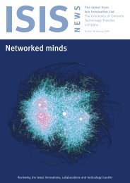 Networked minds - Isis Innovation