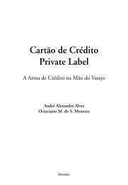 CartÃ£o de CrÃ©dito Private Label - Novatec Editora