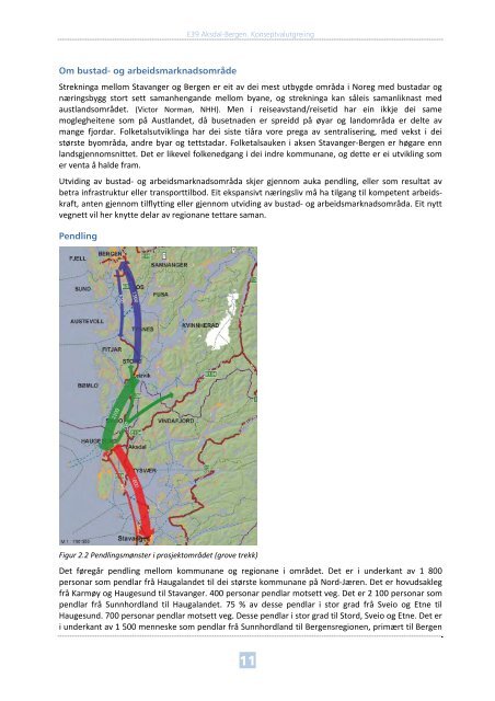 KVU E39 AksdalâBergen hovedrapport juni 2010 - Statens vegvesen