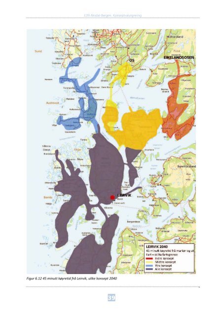 KVU E39 AksdalâBergen hovedrapport juni 2010 - Statens vegvesen