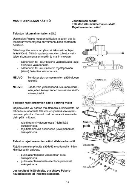 2009-2010 OMISTAJAN KÃSIKIRJA - Polaris