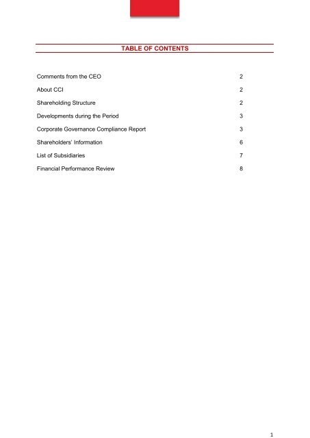 INTERIM REPORT as of September 30, 2011 - Coca Cola İçecek