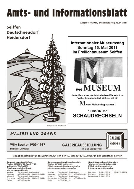 Amts- und Informationsblatt - Seiffen