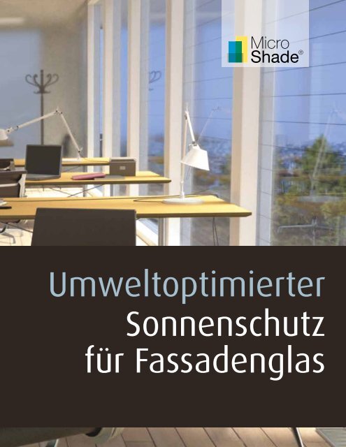 MicroShade Prospekt (Deutsch)