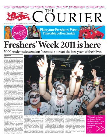 Freshers' Week special (Issue 1233) - The Courier