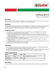 Techniclean MTC 43 - Castrol Industrial