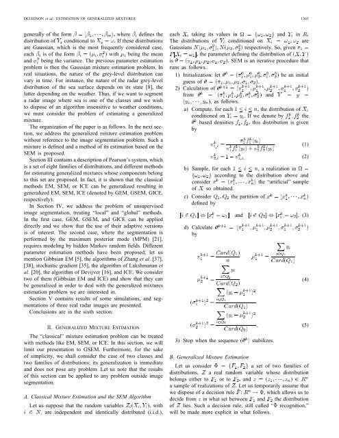 Estimation Of Generalized Mixtures And Its Application ... - IEEE Xplore