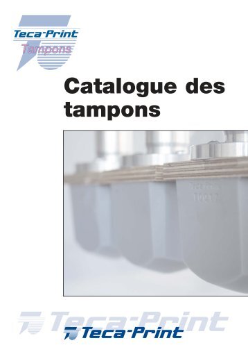 Catalogue des tampons - Teca-Print AG