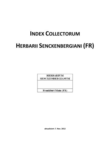 index collectorum herbarii senckenbergiani (fr)