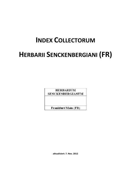 index collectorum herbarii senckenbergiani (fr)