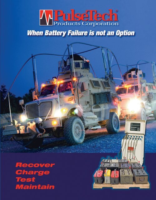 PDF version of our Pulsetech Military Catalog PulseTech Products